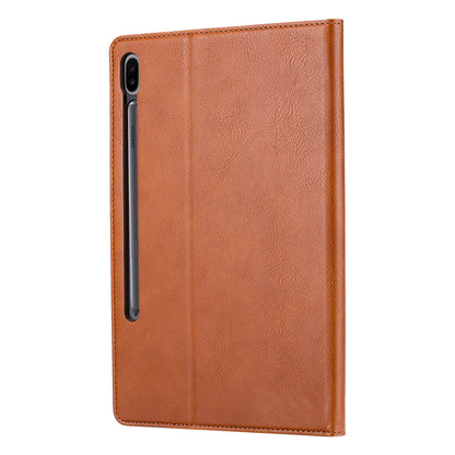 BOYU Knead Notes Pocket Galaxy Tab S6 Leather Case