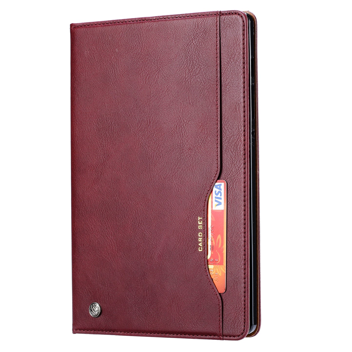 BOYU Knead Notes Pocket Galaxy Tab S6 Leather Case