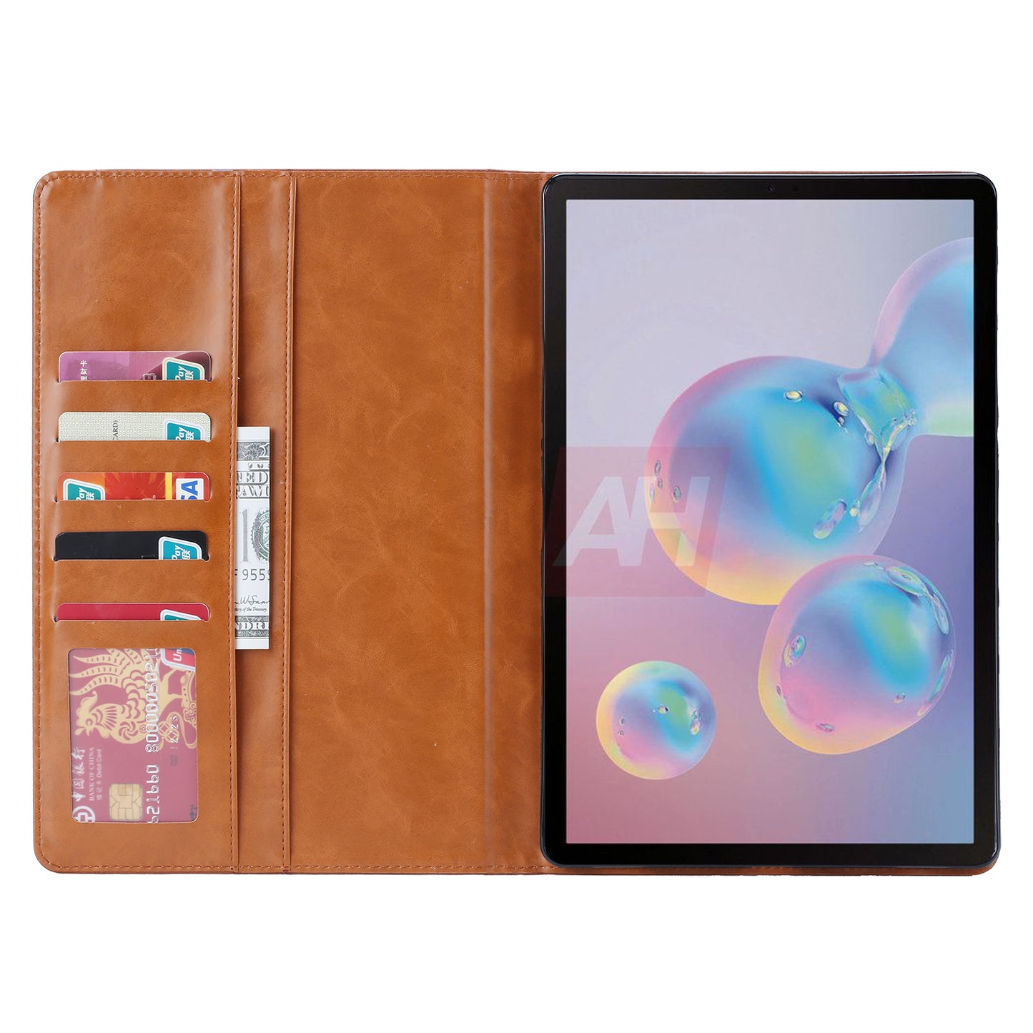 BOYU Knead Notes Pocket Galaxy Tab S6 Leather Case