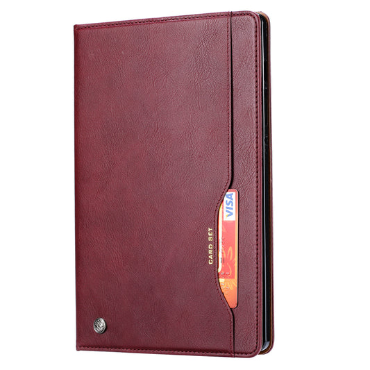 BOYU Knead Notes Pocket Galaxy Tab S9 FE Leather Case