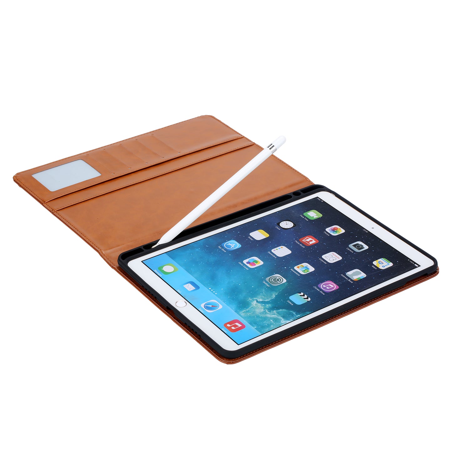 BOYU Knead Notes Pocket iPad Pro 9.7 Leather Case