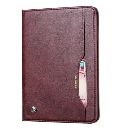 BOYU Knead Notes Pocket iPad 7 Leather Case