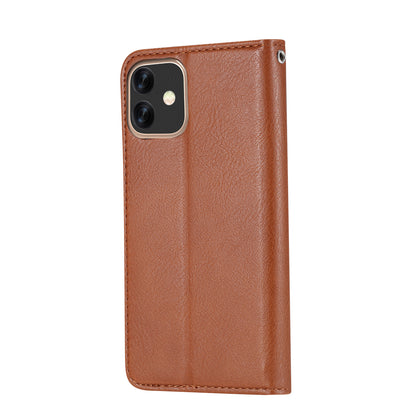 BOYU Knead Notes Pocket iPhone 12 Leather Case