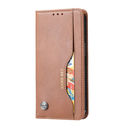 BOYU Knead Notes Pocket iPhone 14 Leather Case