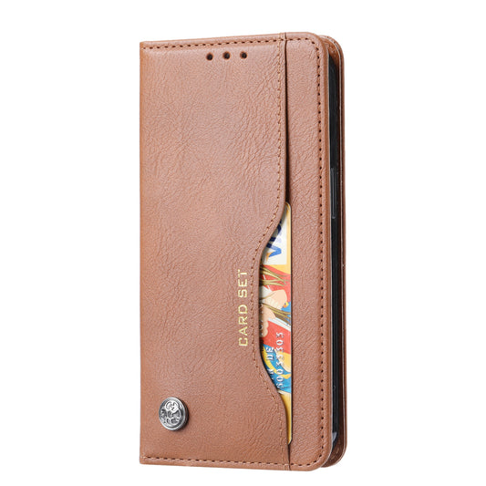 BOYU Knead Notes Pocket iPhone 14 Leather Case