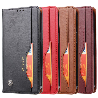 BOYU Knead Notes Pocket iPhone 16 Pro Leather Case