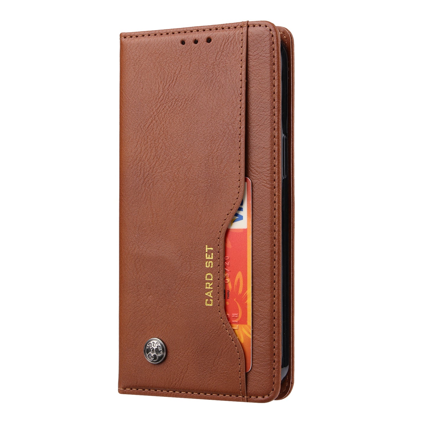 BOYU Knead Notes Pocket iPhone 16 Pro Leather Case