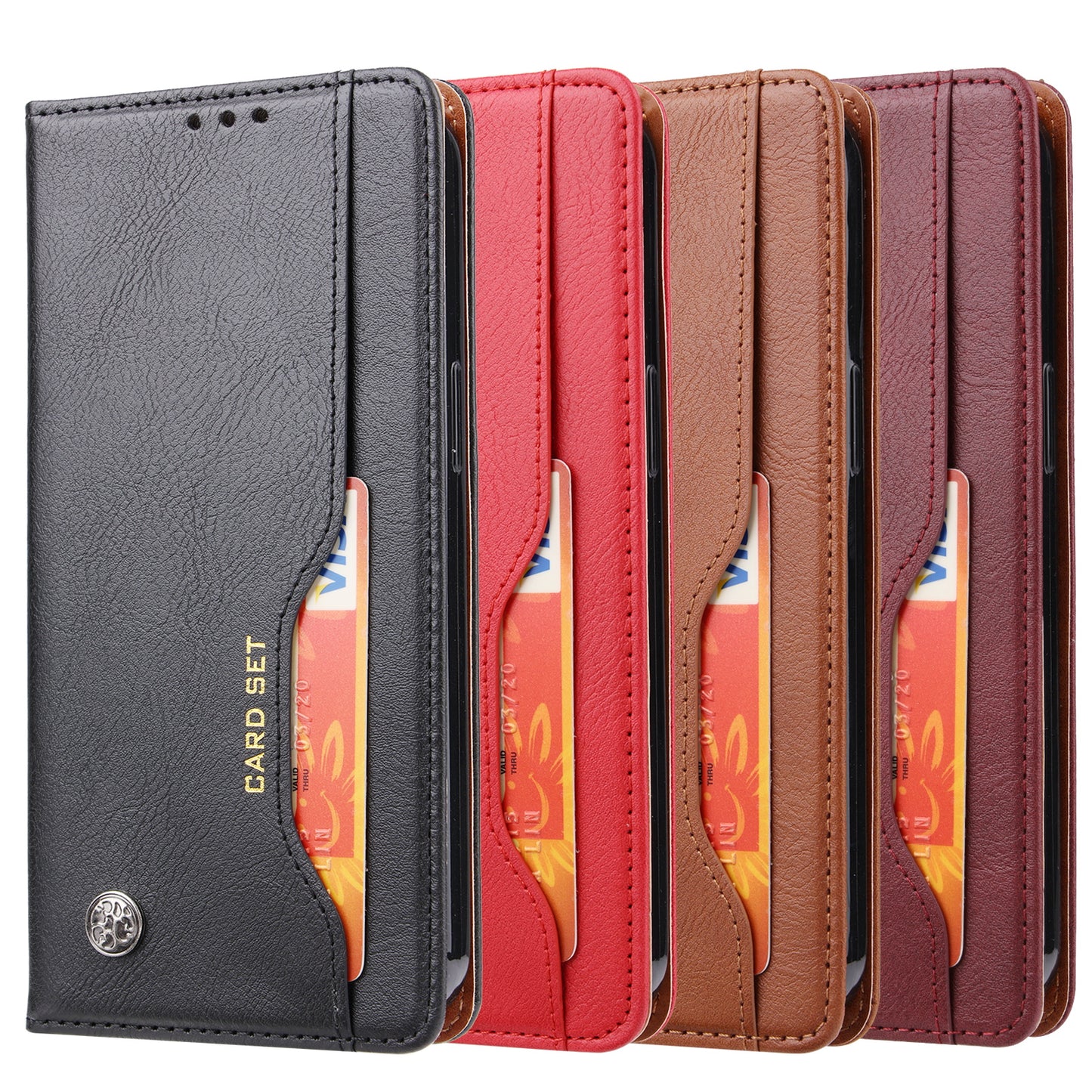 BOYU Knead Notes Pocket iPhone 15 Pro Max Leather Case