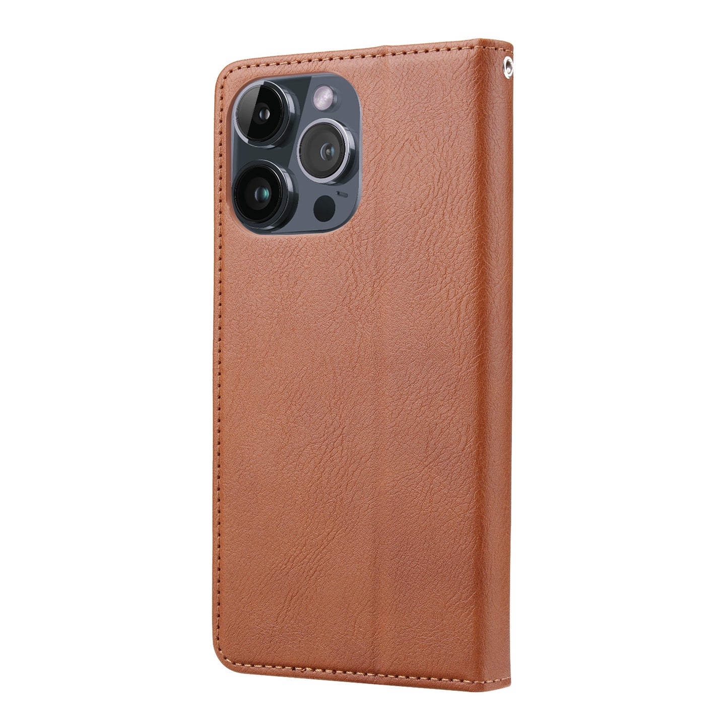 BOYU Knead Notes Pocket iPhone 15 Pro Max Leather Case