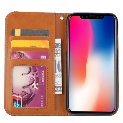 BOYU Knead Notes Pocket iPhone X Xs Leather Case