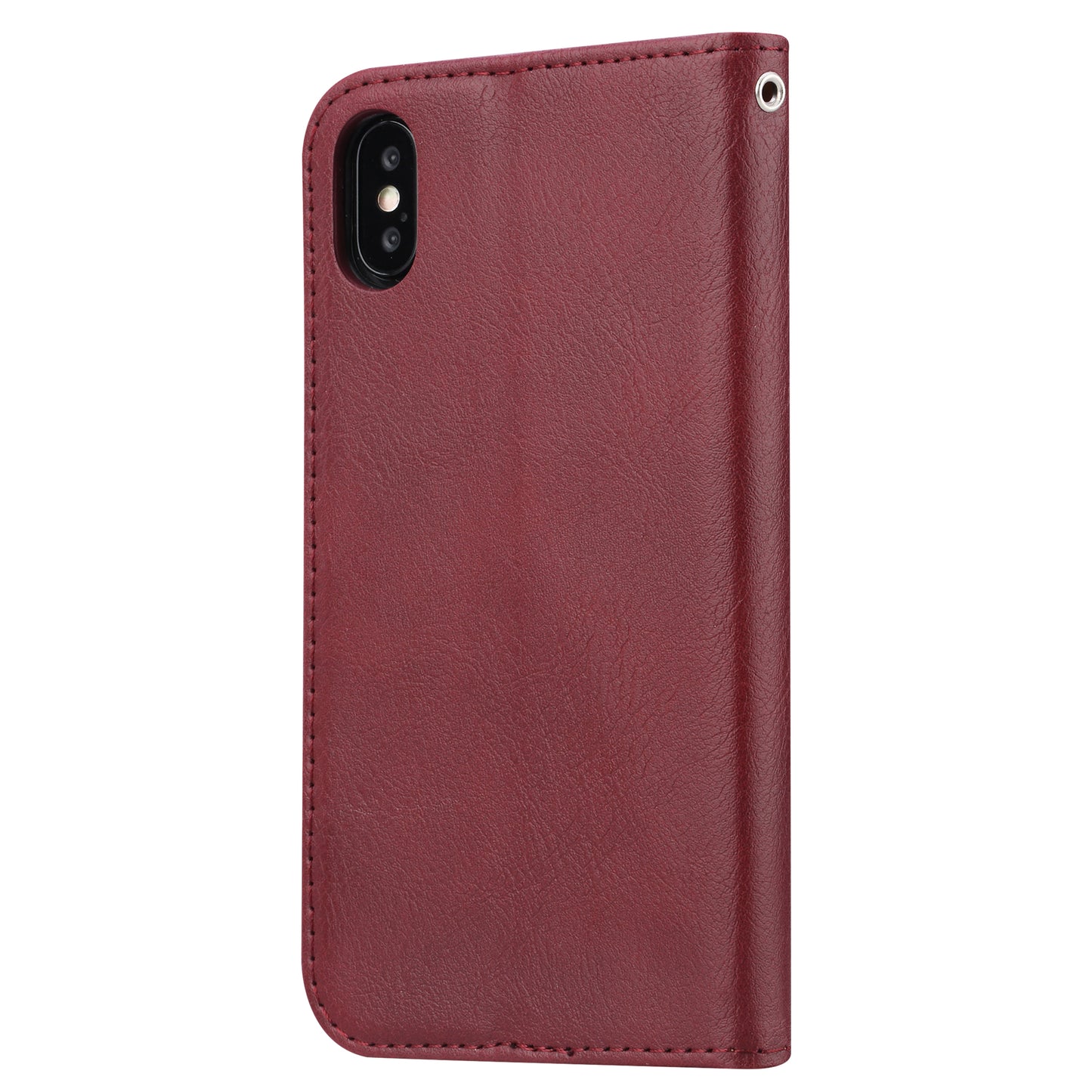 BOYU Knead Notes Pocket iPhone Xs Max Leather Case