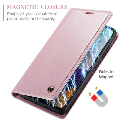 CASEME Luxury Retro Galaxy A52s Leather Case Magnetic