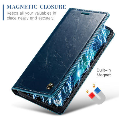 CASEME Luxury Retro Galaxy S20 FE Leather Case Magnetic