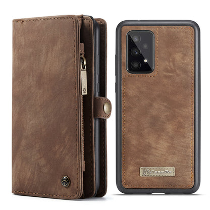 CASEME Vertical Card Holder Galaxy A33 Leather Case Lanyard