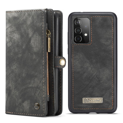 CASEME Vertical Card Holder Galaxy A52 Leather Case Lanyard