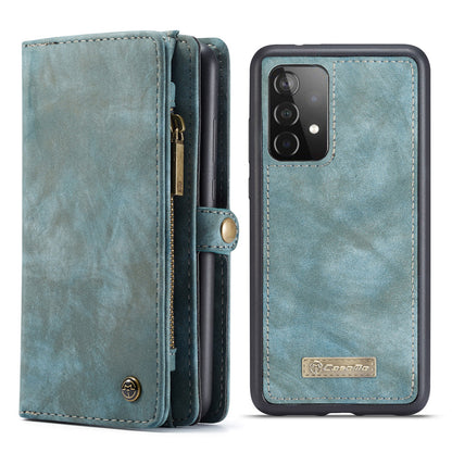 CASEME Vertical Card Holder Galaxy A52 Leather Case Lanyard