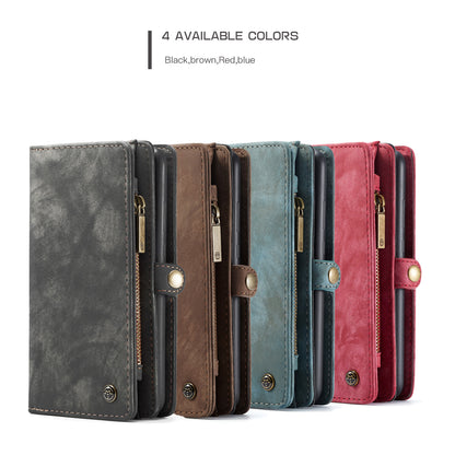 CASEME Vertical Card Holder Galaxy A71 Leather Case Lanyard