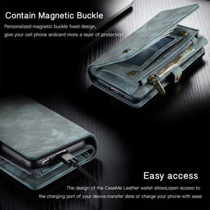 CASEME Vertical Card Holder Galaxy S21 Ultra Leather Case Lanyard