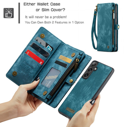 CASEME Vertical Card Holder Galaxy S24+ Leather Case Lanyard