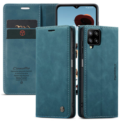 CASEME Luxury Antique Galaxy A12 Leather Case Wallet