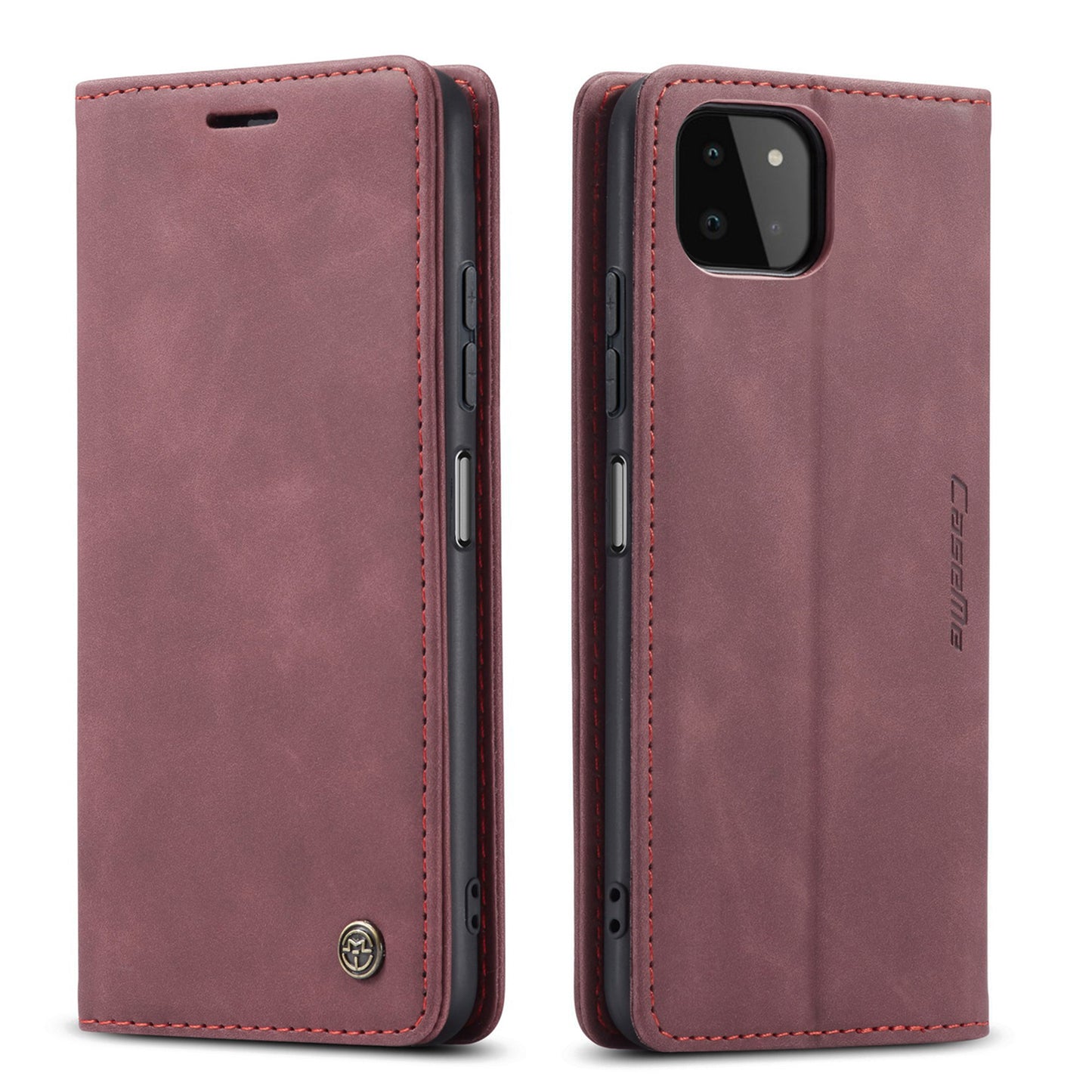 CASEME Luxury Antique Galaxy A03 Leather Case Wallet