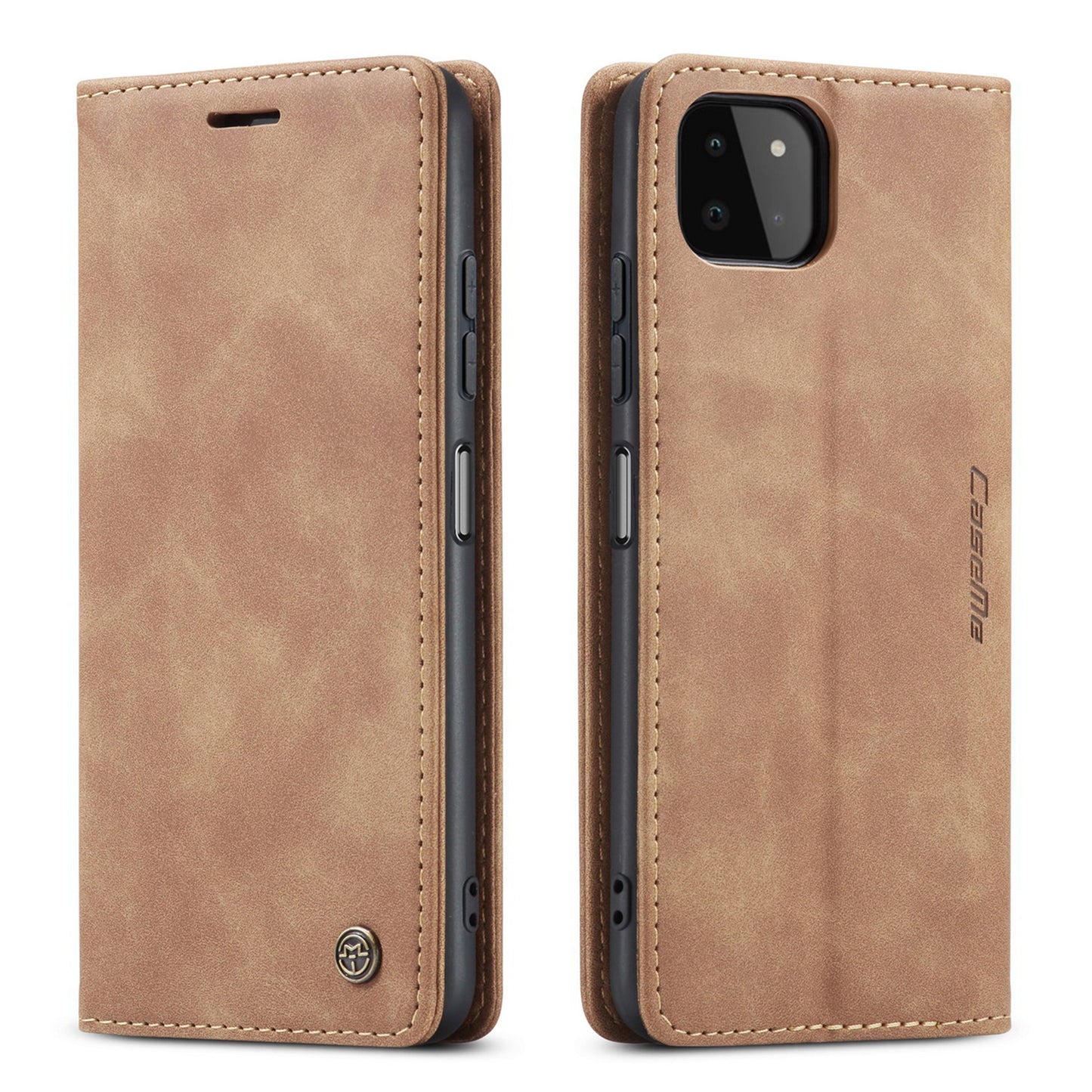 CASEME Luxury Antique Galaxy A03 Leather Case Wallet