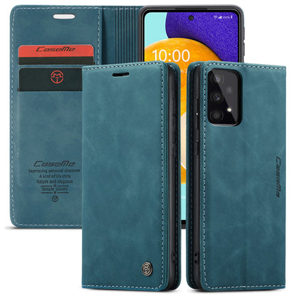 CASEME Luxury Antique Galaxy A53 Leather Case Wallet