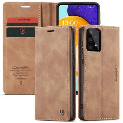 CASEME Luxury Antique Galaxy A53 Leather Case Wallet