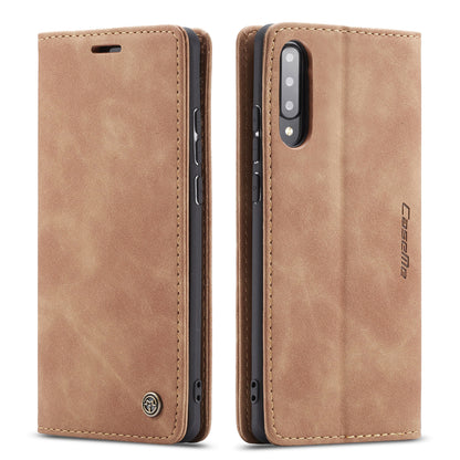 CASEME Luxury Antique Galaxy A70s Leather Case Wallet