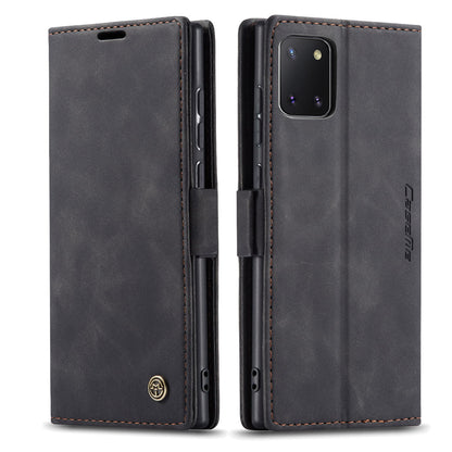 CASEME Luxury Antique Galaxy A81 Leather Case Wallet