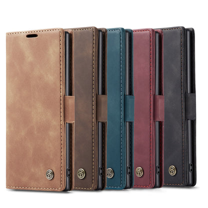 CASEME Luxury Antique Galaxy A81 Leather Case Wallet