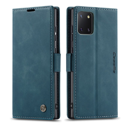 CASEME Luxury Antique Galaxy A81 Leather Case Wallet