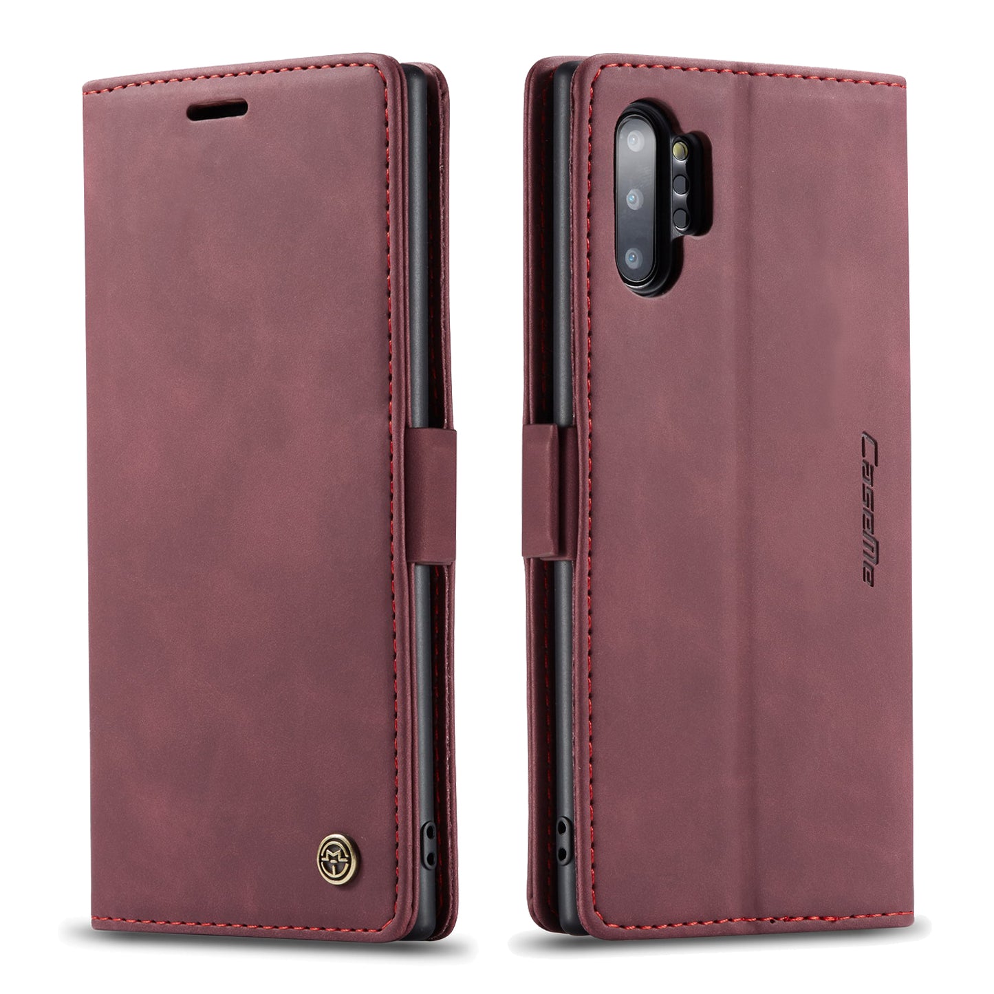 CASEME Luxury Antique Galaxy Note10+ Leather Case Wallet