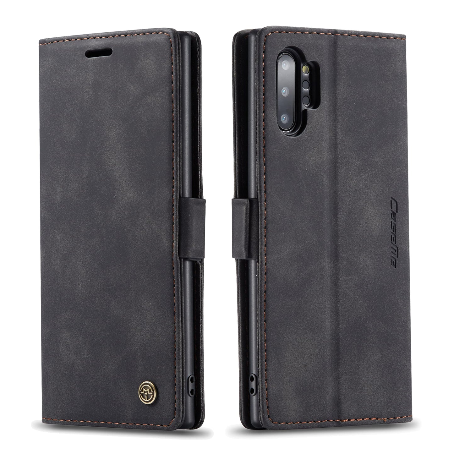 CASEME Luxury Antique Galaxy Note10+ Leather Case Wallet