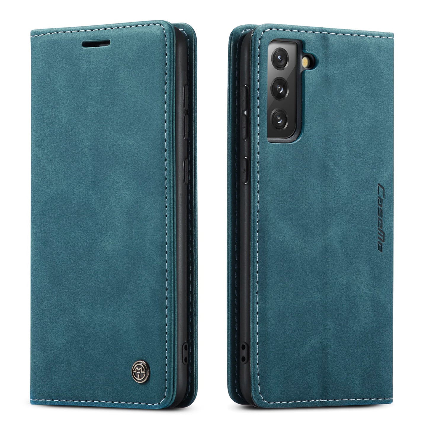 CASEME Luxury Antique Galaxy S21+ Leather Case Wallet