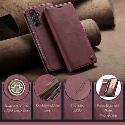 CASEME Luxury Antique Galaxy S23 FE Leather Case Wallet