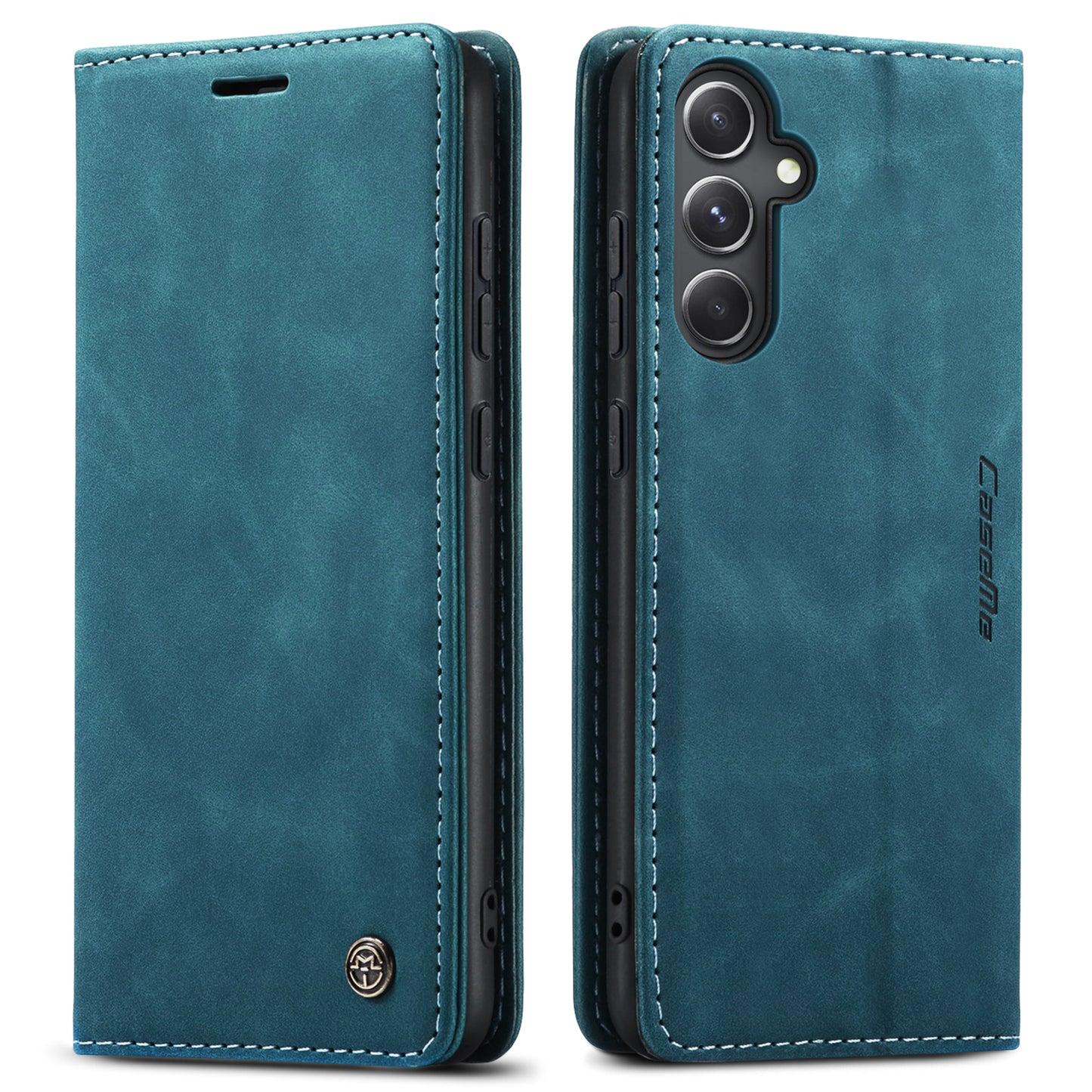 CASEME Luxury Antique Galaxy S23 FE Leather Case Wallet