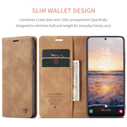 CASEME Luxury Antique Galaxy S23+ Leather Case Wallet