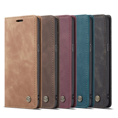 CASEME Luxury Antique Galaxy S8+ Leather Case Wallet