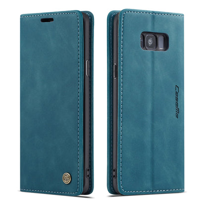 CASEME Luxury Antique Galaxy S8+ Leather Case Wallet