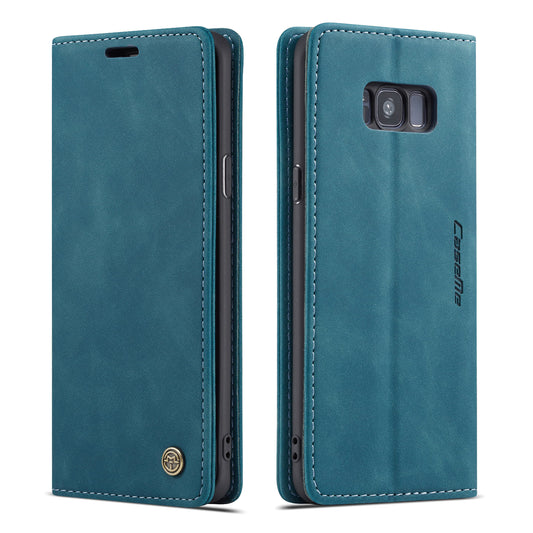 CASEME Luxury Antique Galaxy S8+ Leather Case Wallet