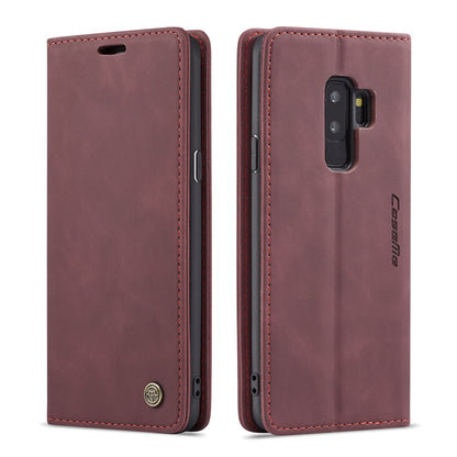 CASEME Luxury Antique Galaxy S9+ Leather Case Wallet