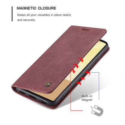 CASEME Luxury Antique Google Pixel 6 Pro Leather Case Wallet