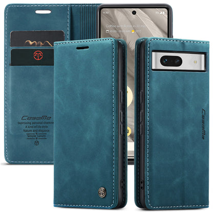 CASEME Luxury Antique Google Pixel 7A Leather Case Wallet