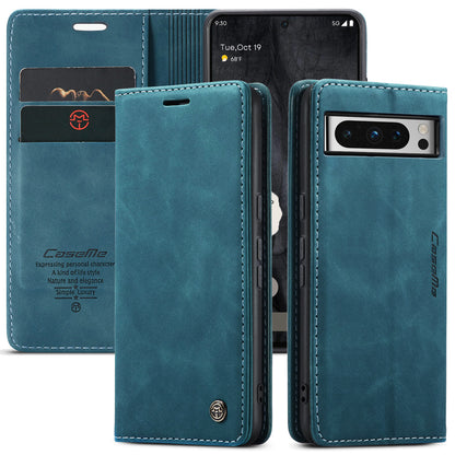 CASEME Luxury Antique Google Pixel 8 Pro Leather Case Wallet