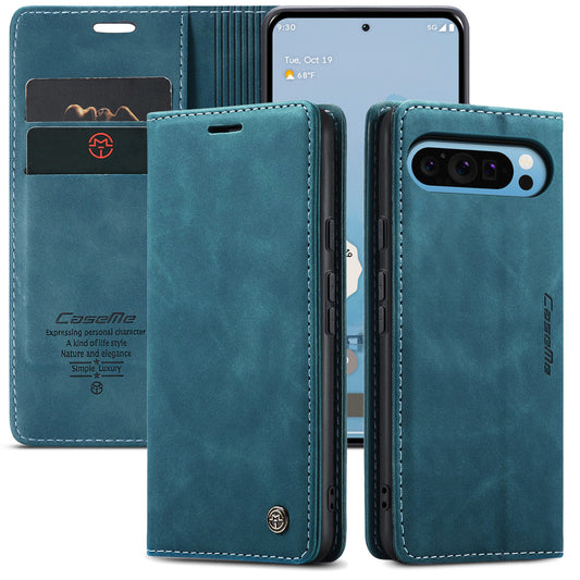 CASEME Luxury Antique Google Pixel 9 Pro XL Leather Case Wallet