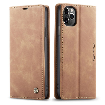 CASEME Luxury Antique iPhone 11 Pro Leather Case Wallet