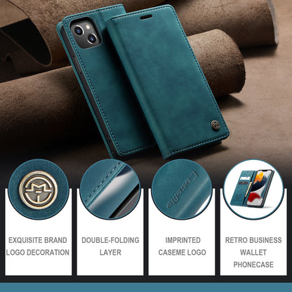 CASEME Luxury Antique iPhone 13 Leather Case Wallet