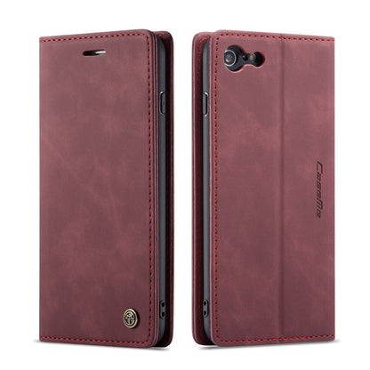 CASEME Luxury Antique iPhone 6 6s Plus Leather Case Wallet