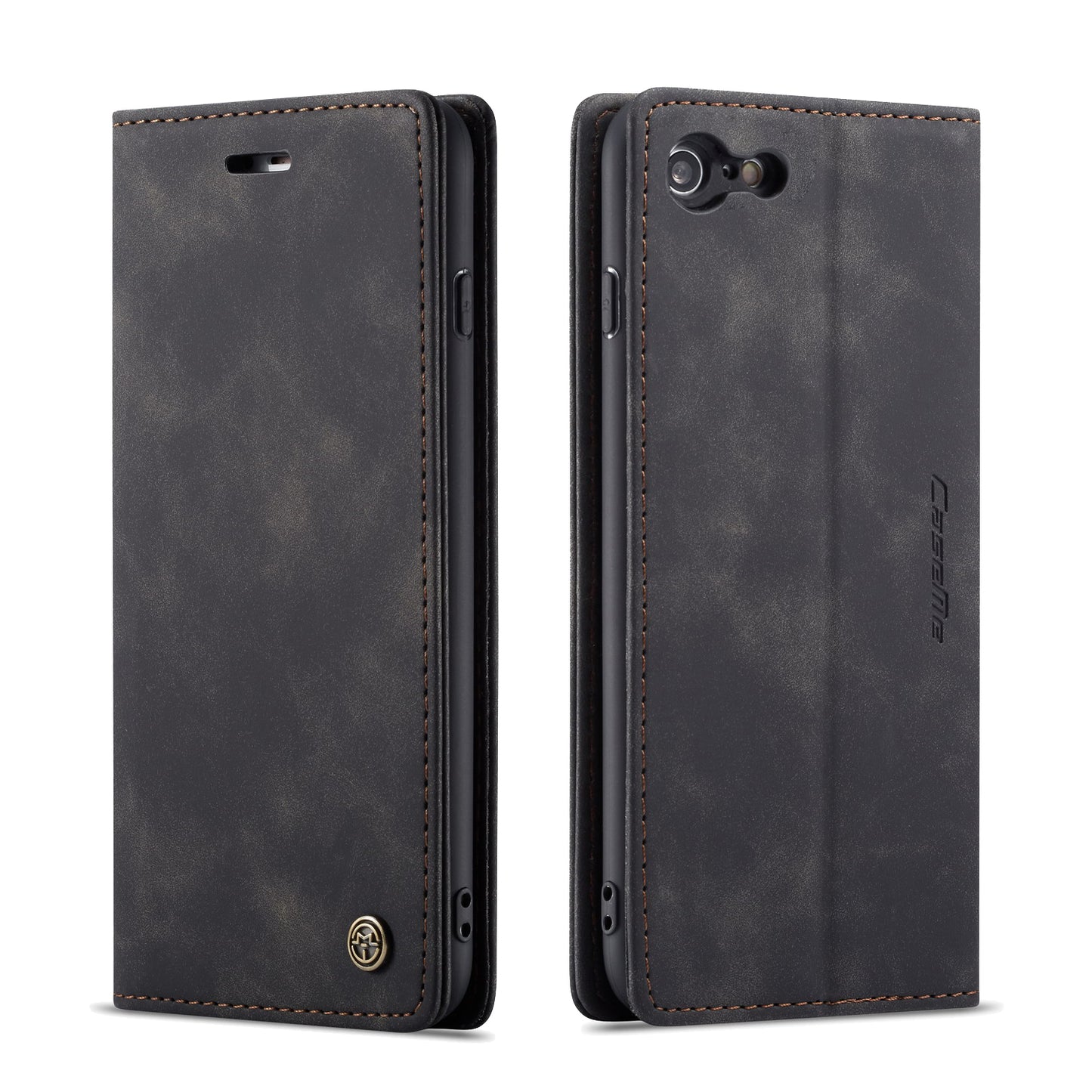 CASEME Luxury Antique iPhone 6 6s Plus Leather Case Wallet